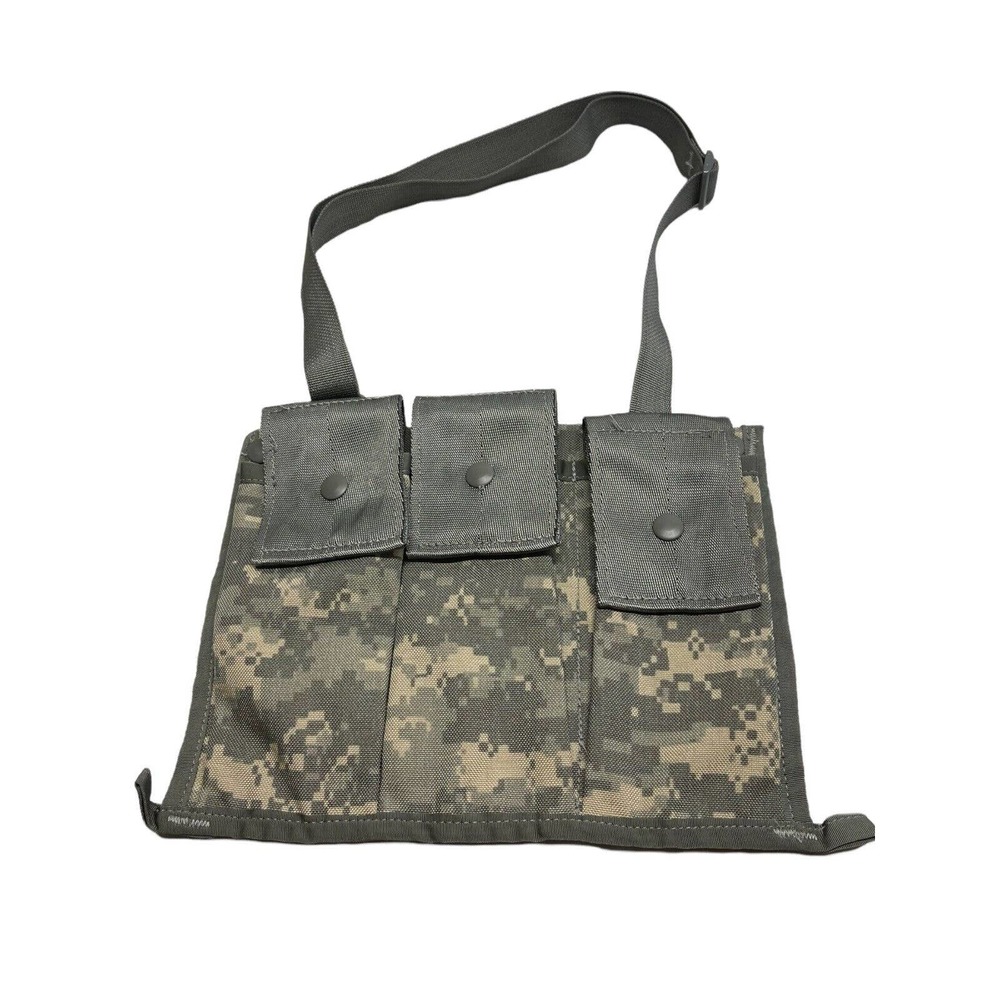 New USGI US Army MOLLE II Ammo 6 Mag Bandoleer ACU Digital Camo Pouch